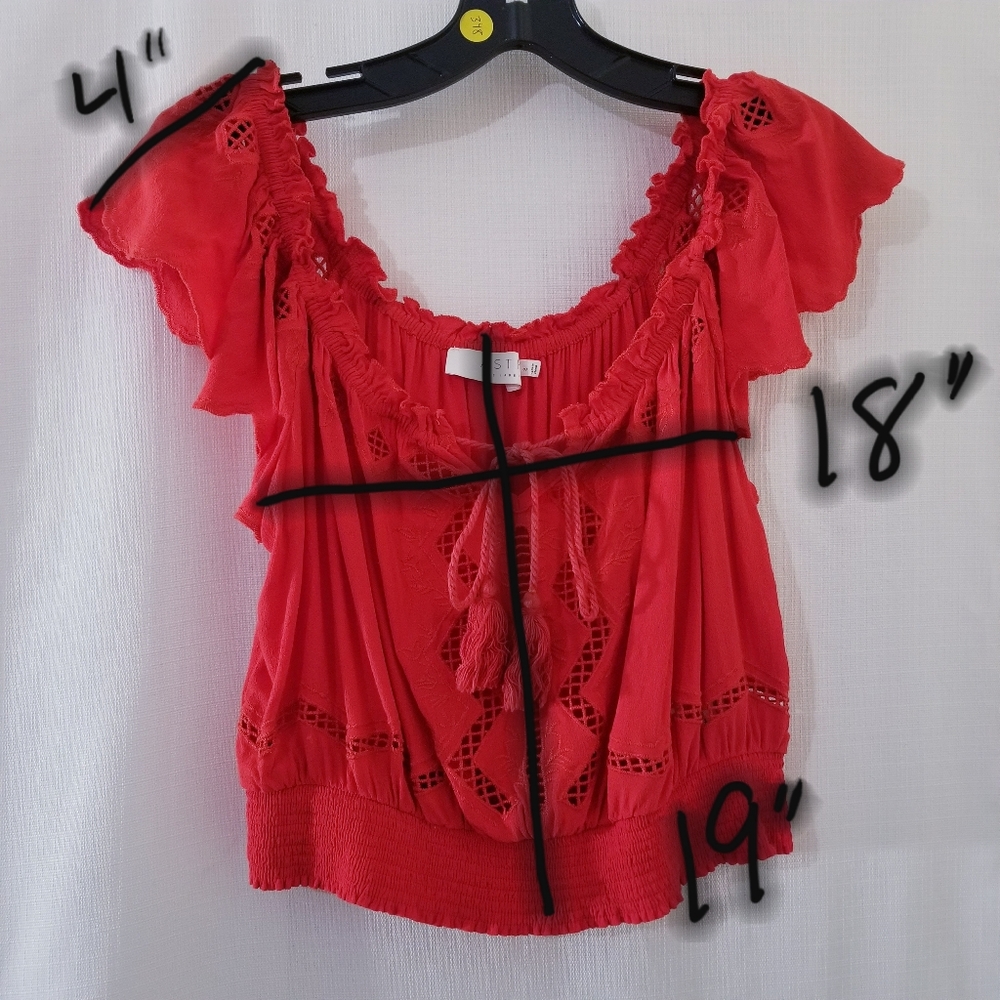 off shoulder top - Picture 8 of 14
